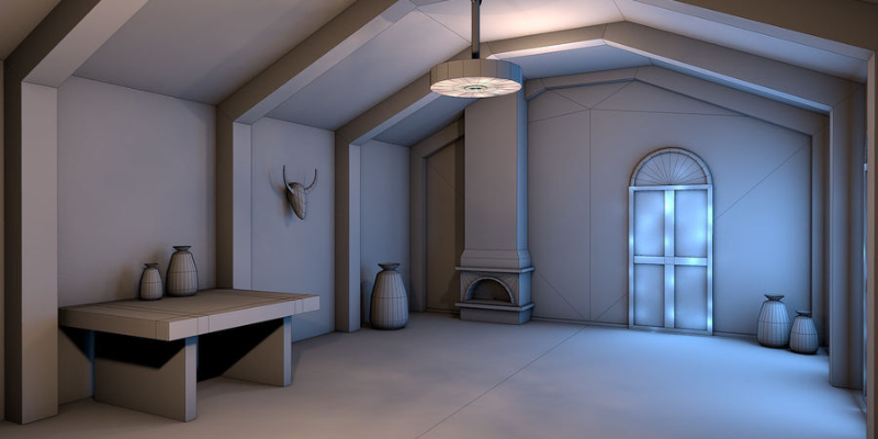 3D планировка комнаты 