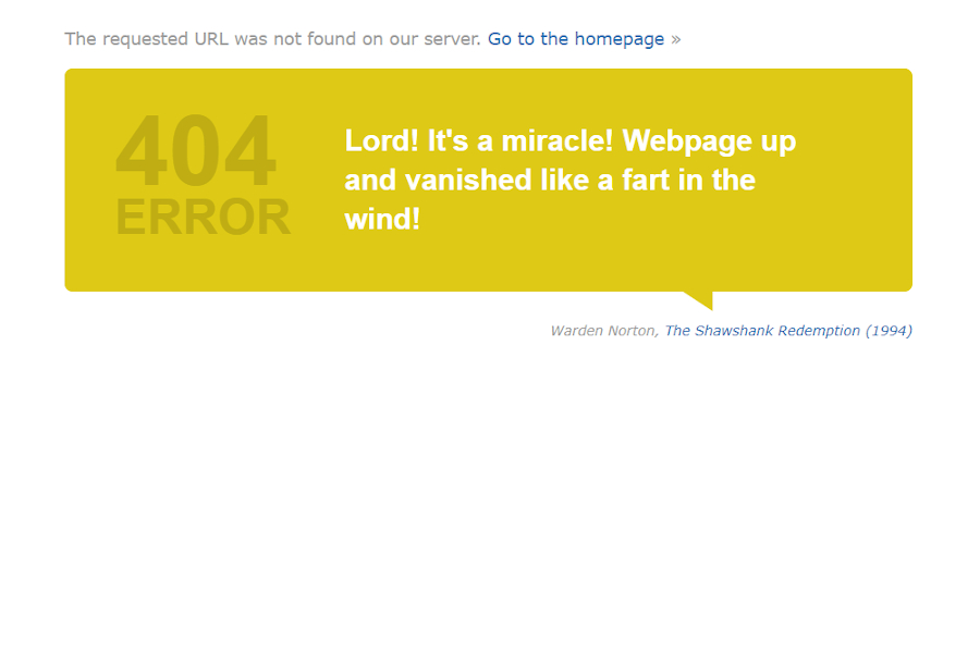 IMDb - страница 404