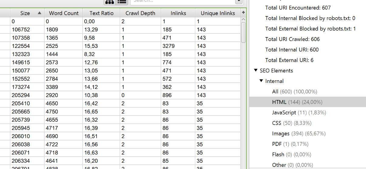 Проверка страниц по размеру и тексту