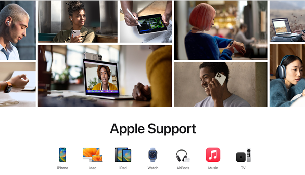 Новый дизайн сайта Apple