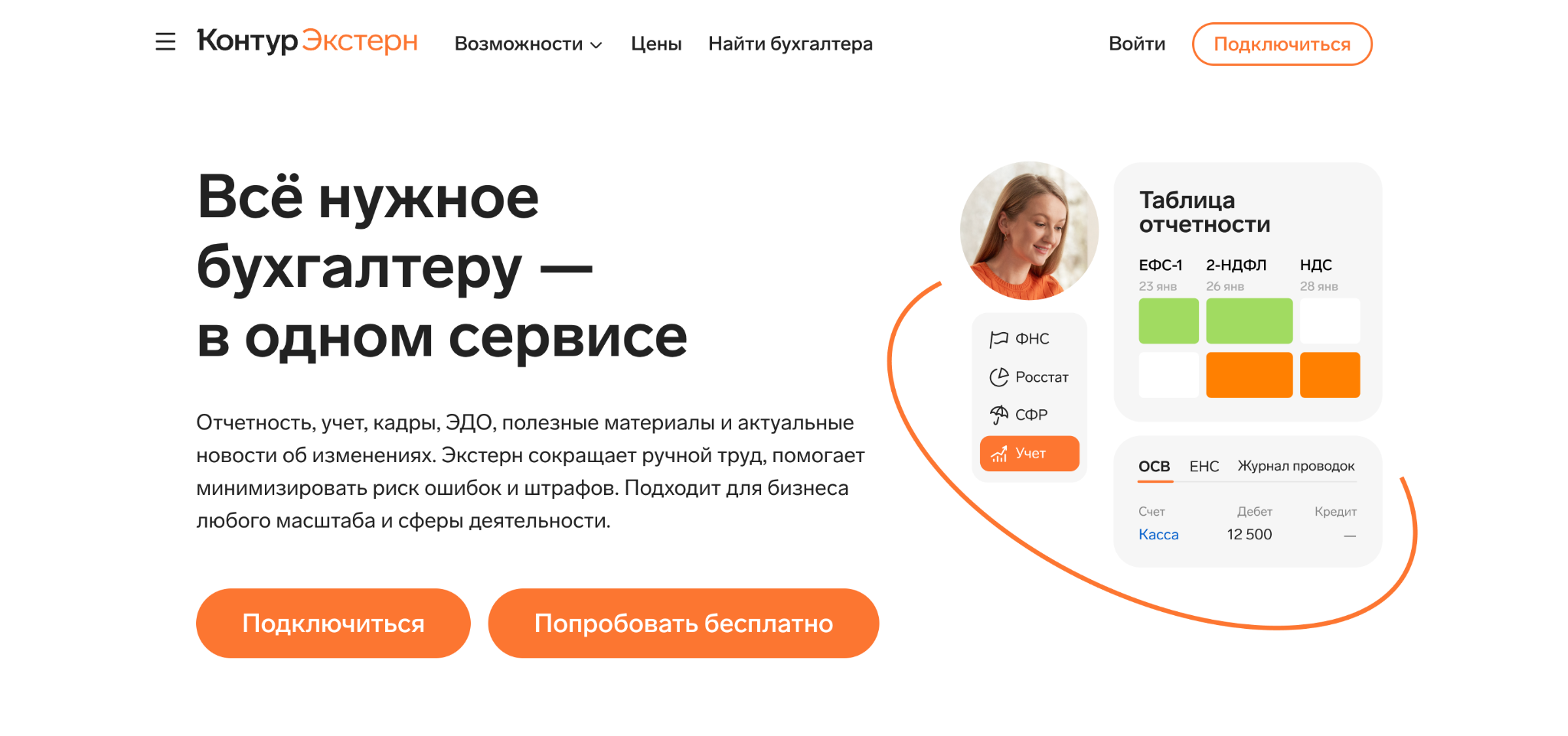 Список навыков и задач, которым обучает курс по бухгалтерии