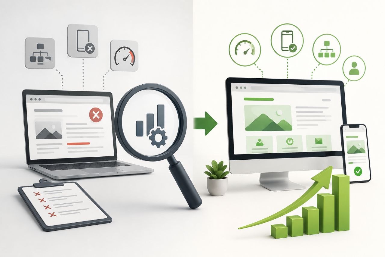 SEO-аудит сайта и устранение проблем для роста трафика