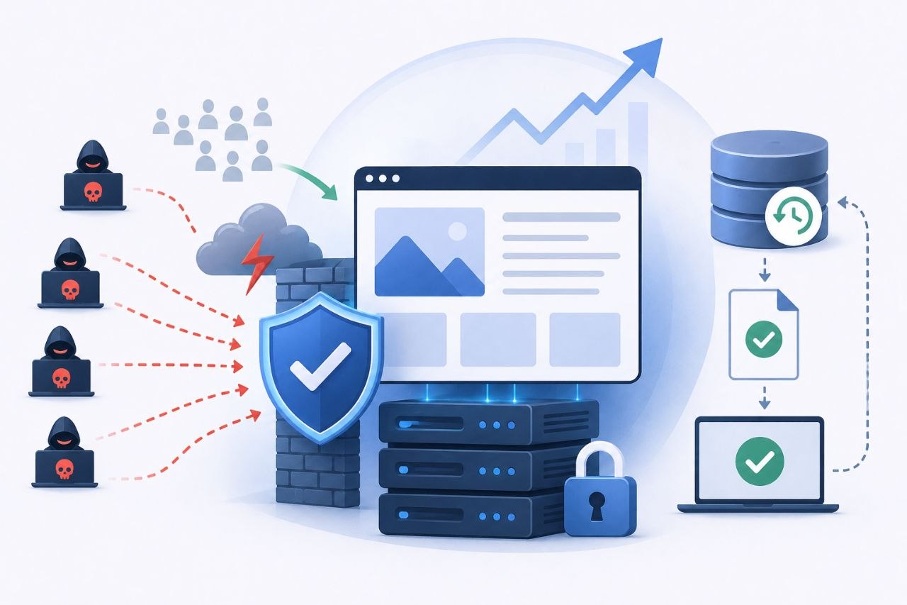 Защита сайта: бэкапы, DDoS-атаки и контроль инцидентов