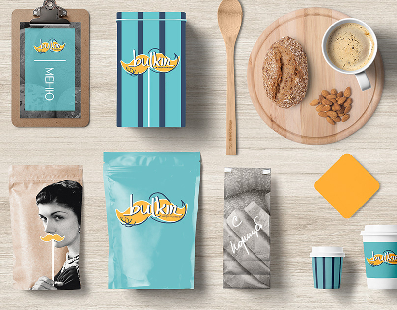 Пример айдентики кофейни