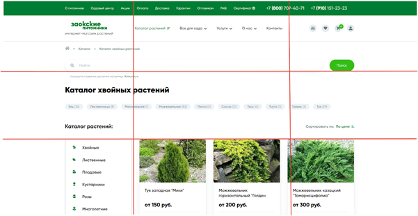 Соблюдение правила третей